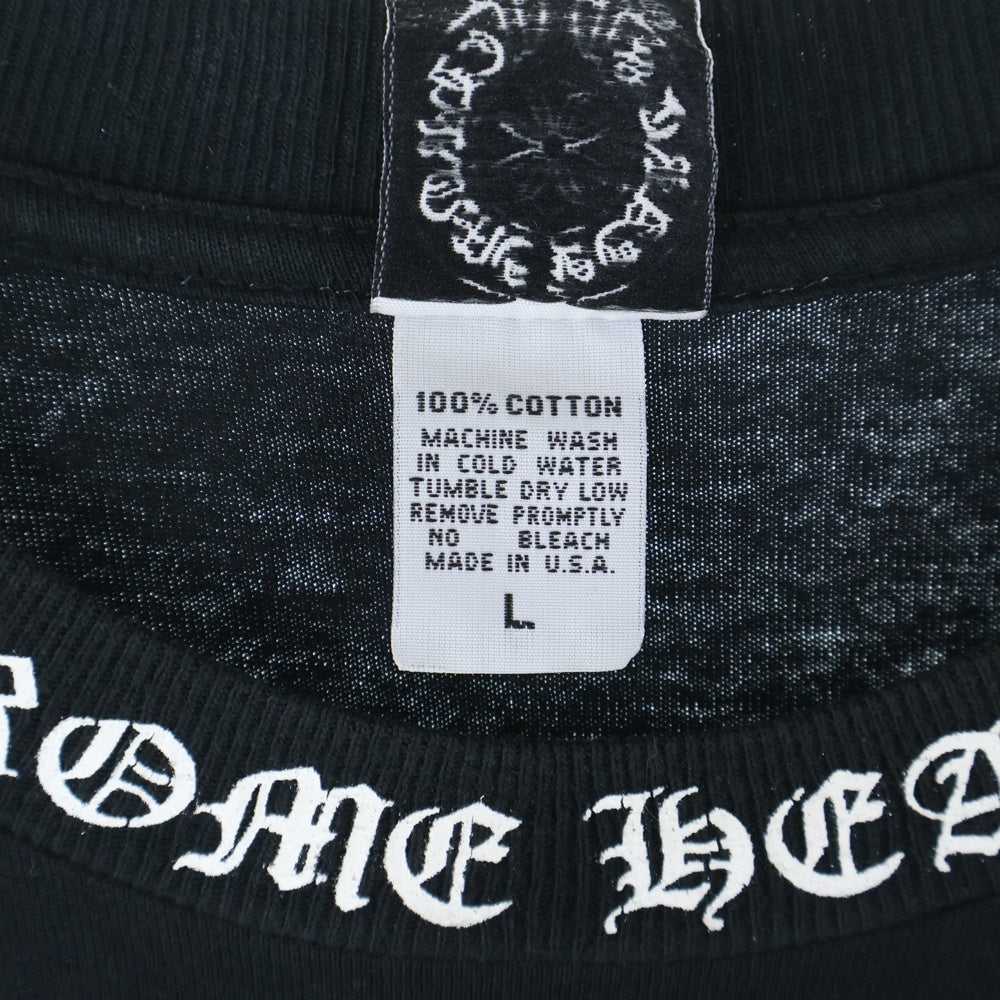 CHROME HEARTS(クロムハーツ) OLD BACK CROSS TEE オールドバッククロス 半袖ポケットTシャツ カットソー ブラック