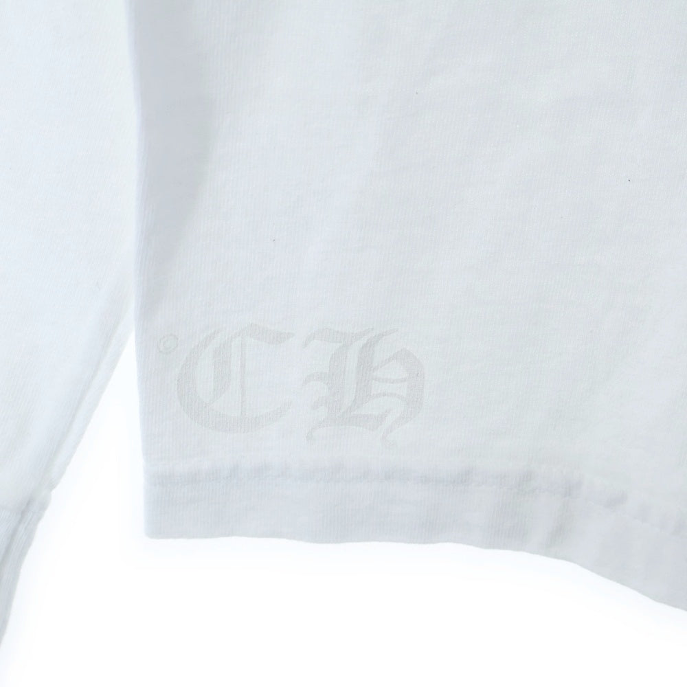 CHROME HEARTS(クロムハーツ) OLD FOTI L/S Tee オールドモデル フォティ マハリア フロント フォトプリント Tシャツ 長袖カットソー ホワイト