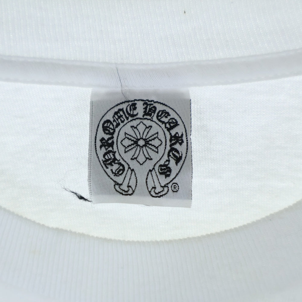 CHROME HEARTS(クロムハーツ) OLD FOTI L/S Tee オールドモデル フォティ マハリア フロント フォトプリント Tシャツ 長袖カットソー ホワイト