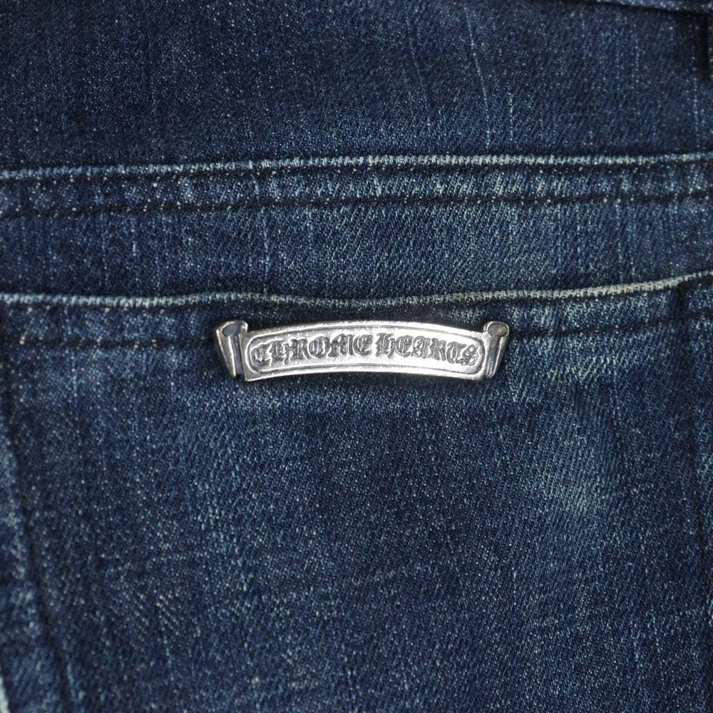 CHROME HEARTS(クロムハーツ) DENIM STRAIGHT PANTS 5POCKET デニムストレートパンツ5ポケット インディゴ