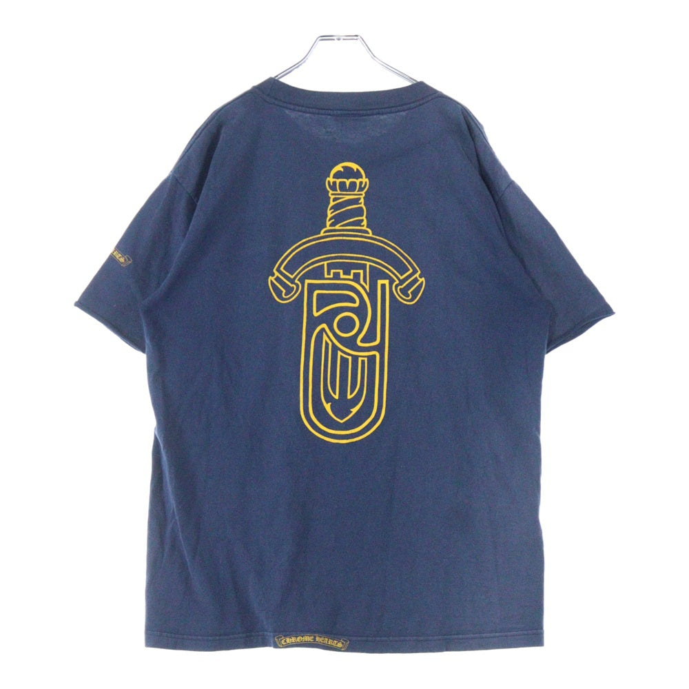 CHROME HEARTS(クロムハーツ) OLD×UNITED ARROWS OLD DAGGER TEE ユナイテッドアローズ オールド ダガー 半袖Tシャツ カットソー ネイビー