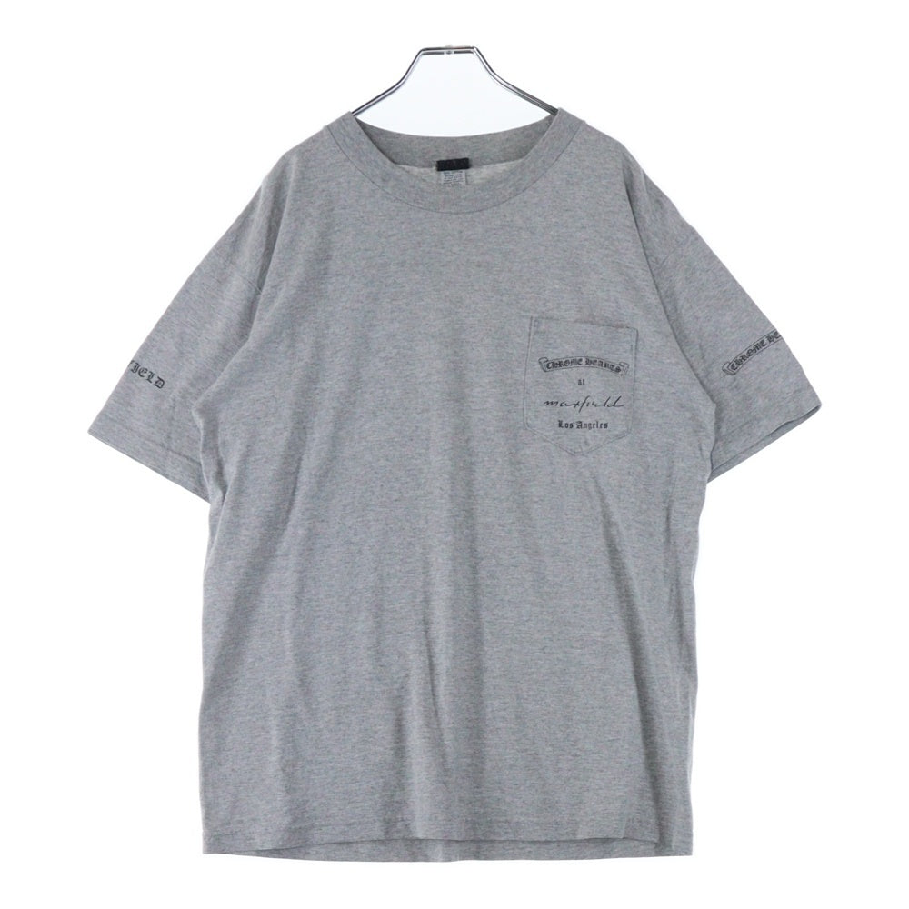 CHROME HEARTS(クロムハーツ) OLD ×max field Dagger TEE オールドモデル マックスフィールド ダガープリント 半袖Tシャツ カットソー ブラック