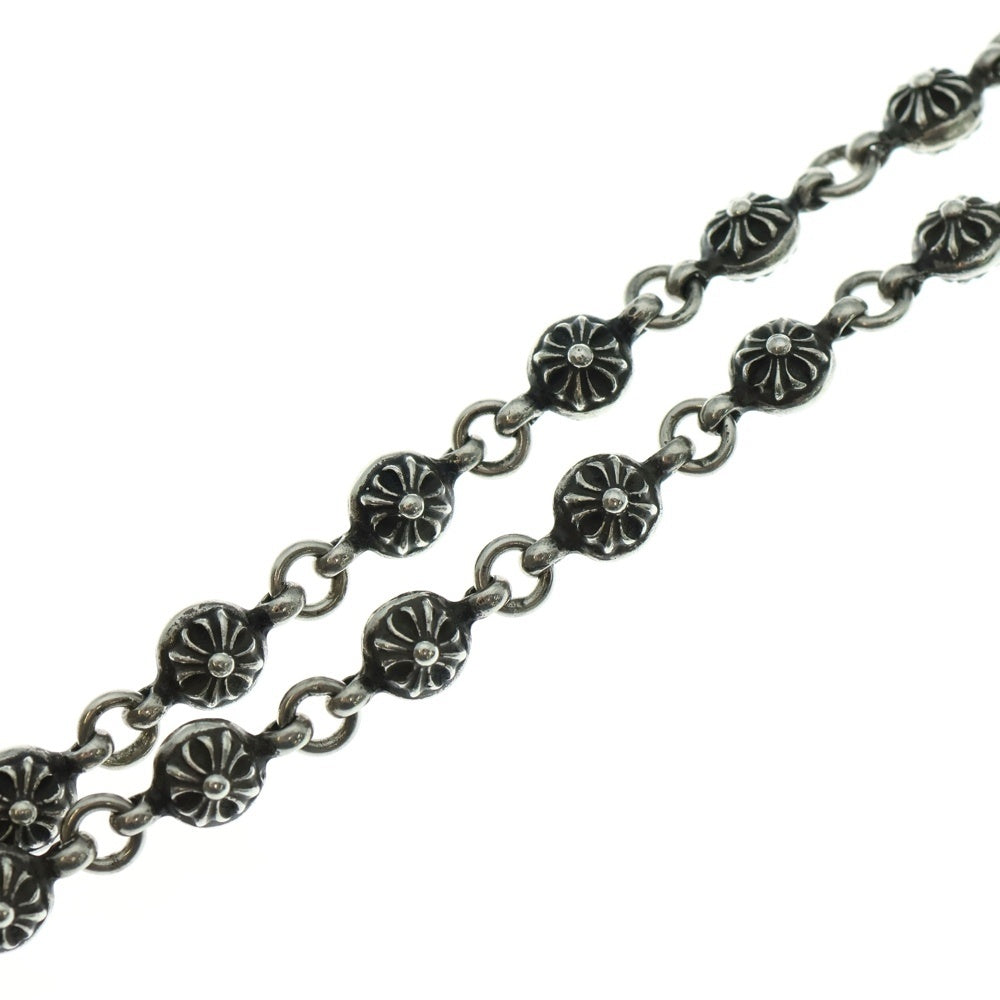 CHROME HEARTS(クロムハーツ) 1BALL EX LONG-S 1クリップエクストラロング#1クロスーボール シルバーウォレットチェーン