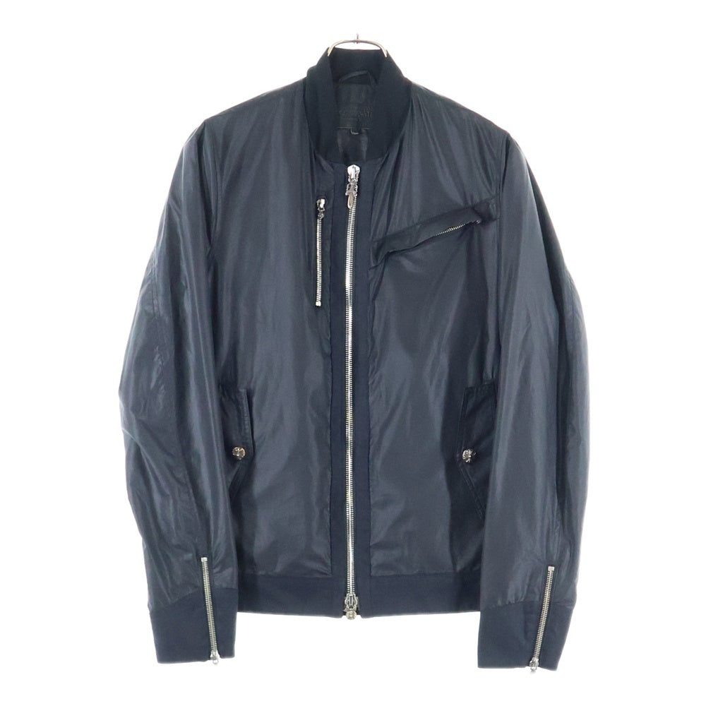 CHROME HEARTS(クロムハーツ) ダブルジップクロスボールジップナイロンブルゾン ブラック