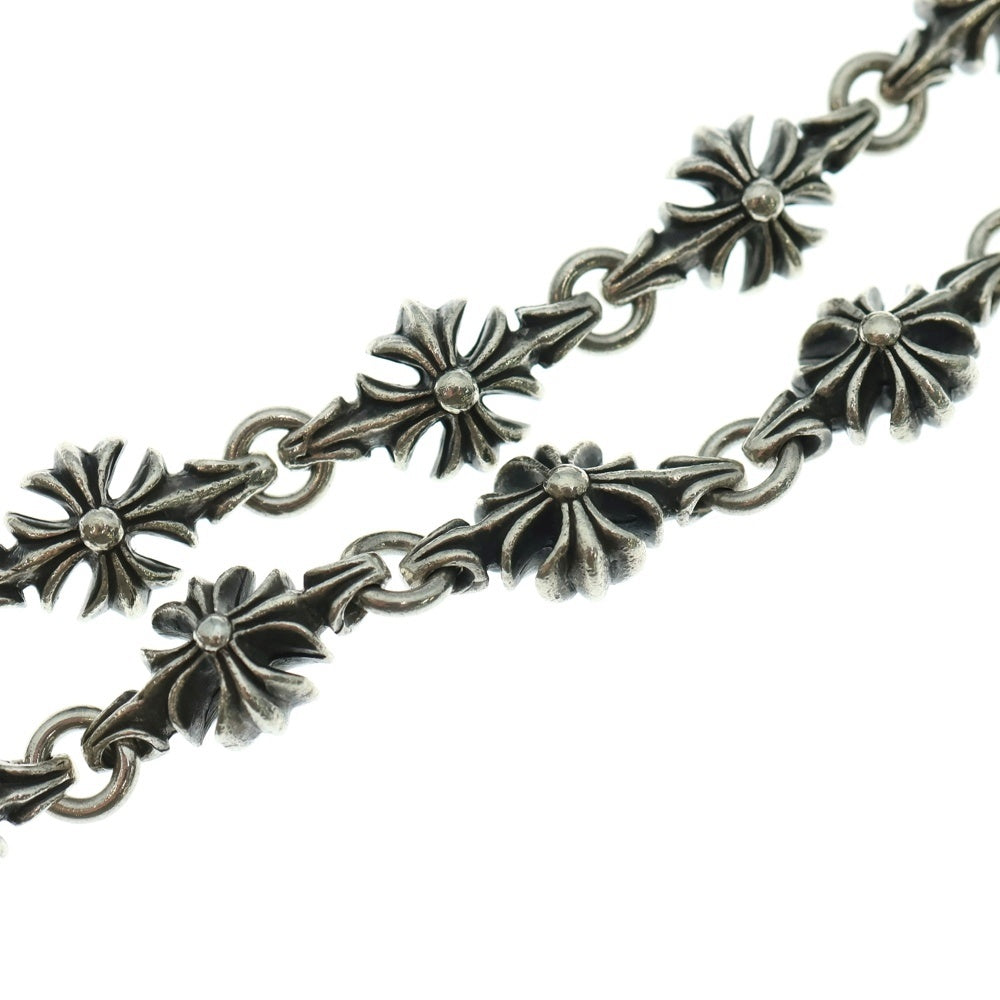 CHROME HEARTS(クロムハーツ) 4C CROSS LONG-T 1クリップカットアウトCHプラス シルバーウォレットチェーン