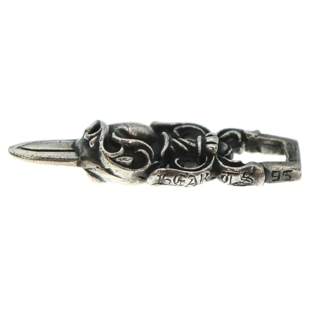 CHROME HEARTS(クロムハーツ) DAGGER HEART ダガーハート ペンダントトップ シルバー BCA243