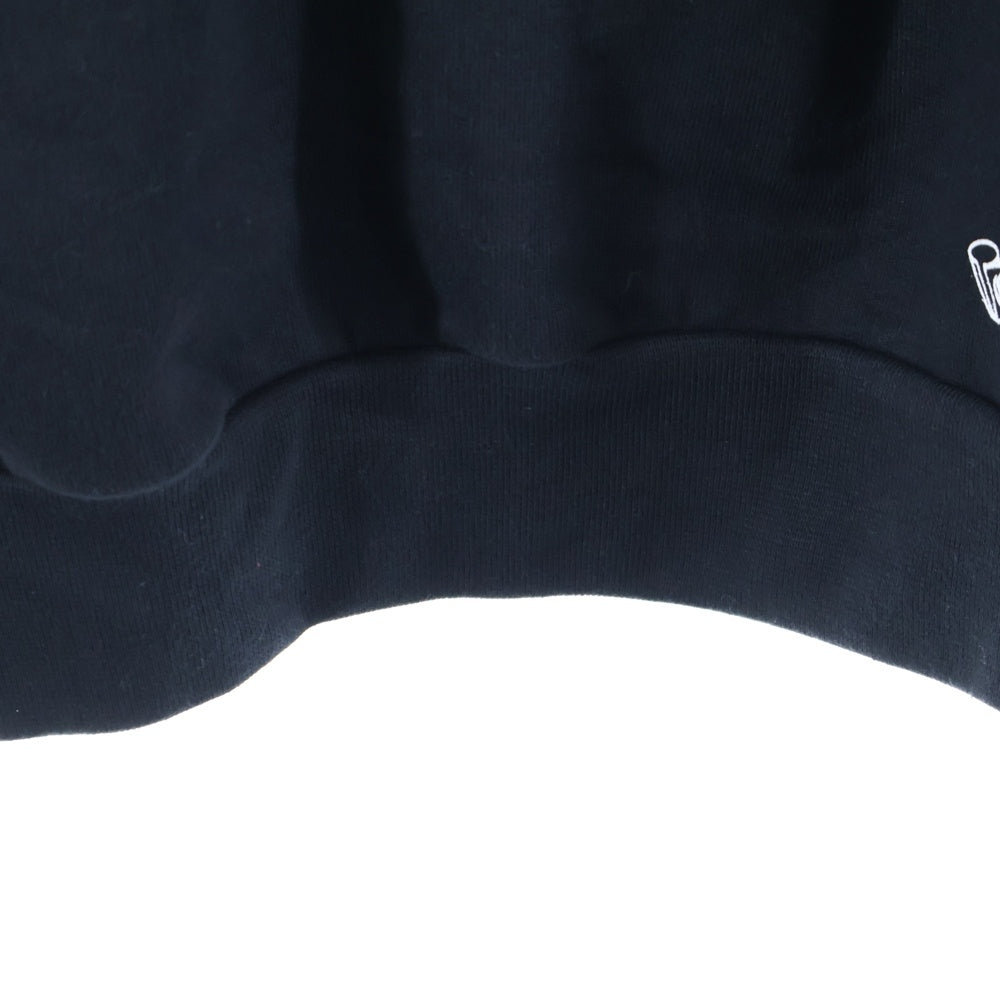 CHROME HEARTS(クロムハーツ) SWTSHRT HD ZIP アームロゴプリントジップアップパーカー