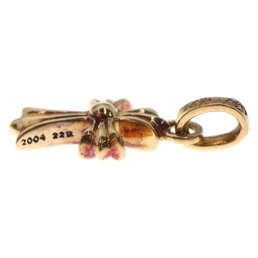 CHROME HEARTS(クロムハーツ) 22K CRS BBYFAT P/DIA ベイビーファットクロス PAVEダイヤ ペンダントトップ ゴールド BCA035