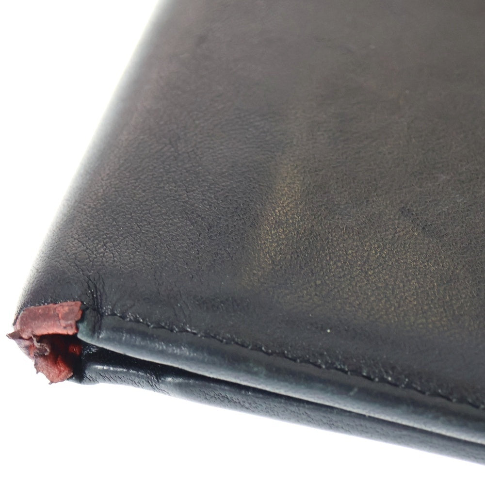 TUMI(トゥミ) 二つ折り財布 無地 レザー ブラック 04505