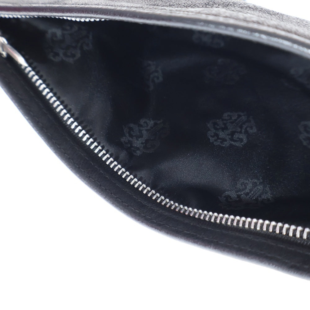CHROME HEARTS(クロムハーツ) ストラップ付フィリグリーデストロイレザークラッチバッグクラッチバッグ