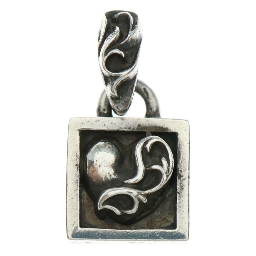 CHROME HEARTS(クロムハーツ) FRAMED HEART フレームドハート チャーム ペンダントトップ シルバー BCA273