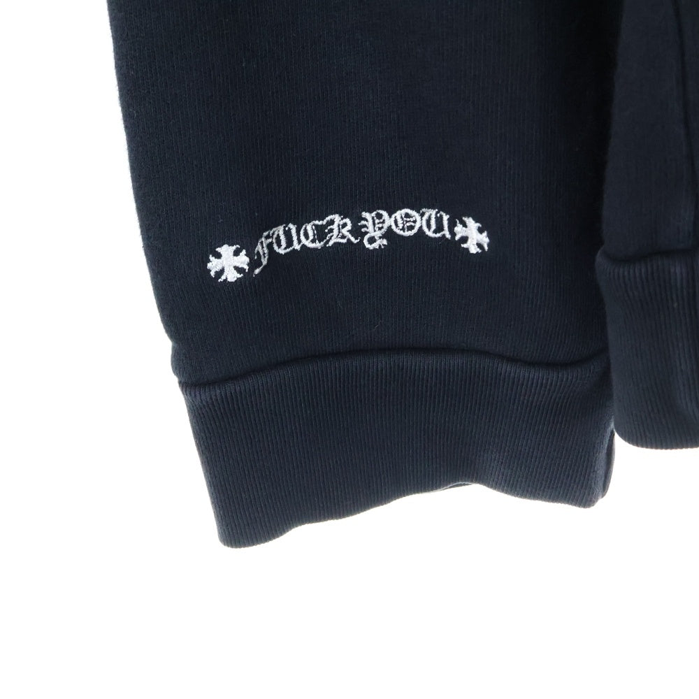 CHROME HEARTS(クロムハーツ) Y NOT ロゴ刺繍プルオーバーパーカー