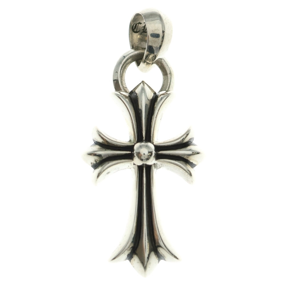 CHROME HEARTS(クロムハーツ) CH CRS SML W/BALE Wベイル スモールCHクロス ペンダントトップ シルバー BCA218