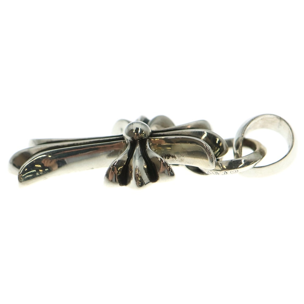 CHROME HEARTS(クロムハーツ) CH CRS SML W/BALE Wベイル スモールCHクロス ペンダントトップ シルバー BCA218