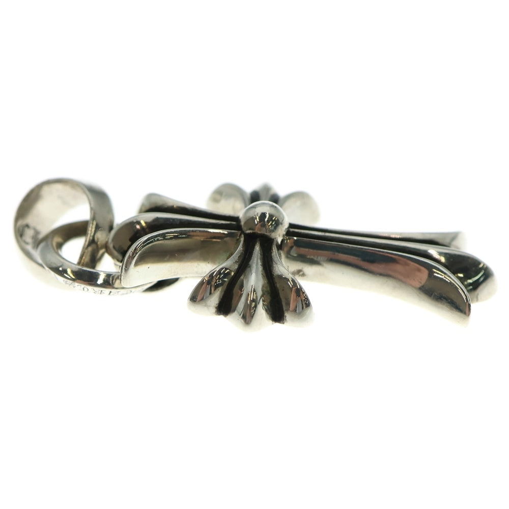 CHROME HEARTS(クロムハーツ) CH CRS SML W/BALE Wベイル スモールCHクロス ペンダントトップ シルバー BCA218