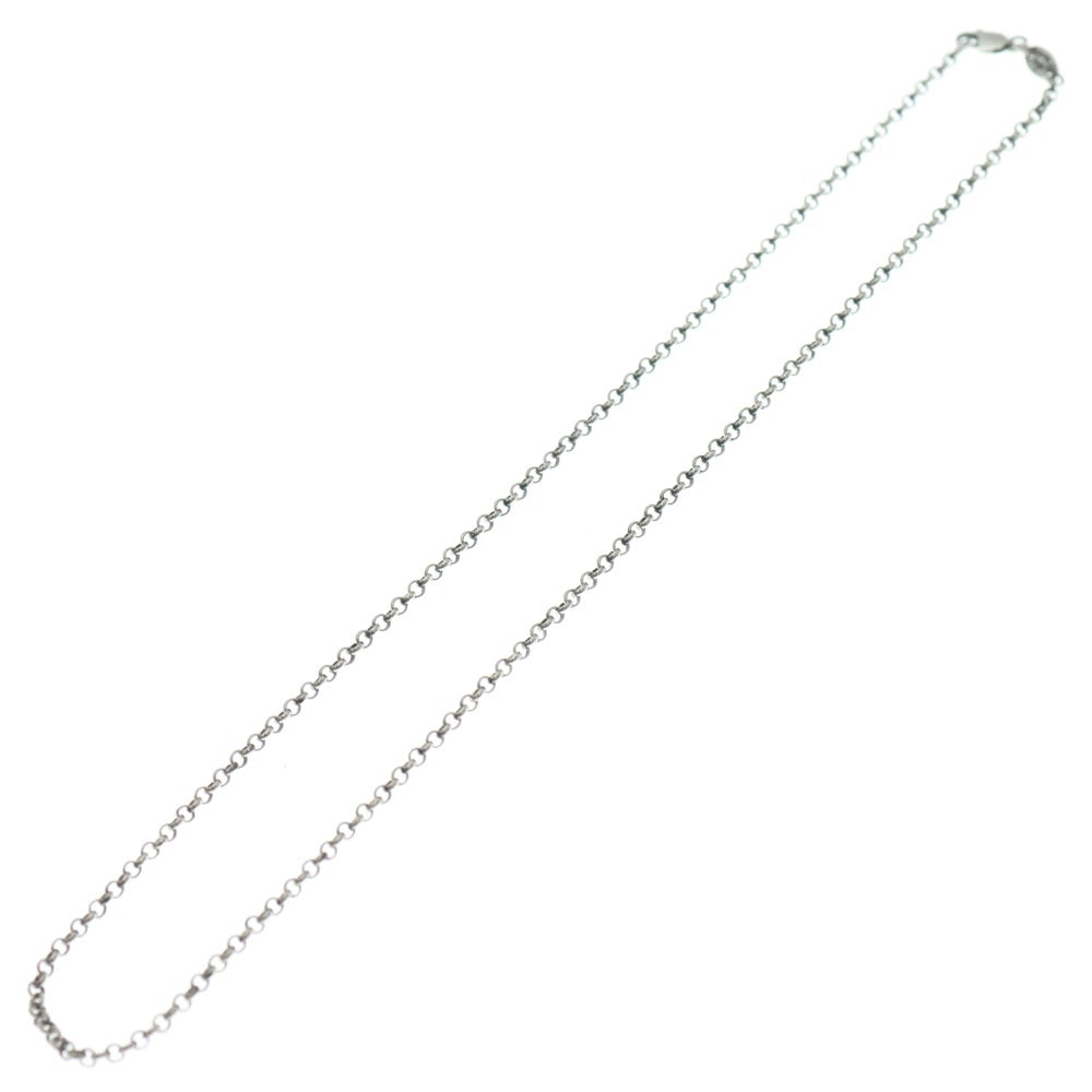 CHROME HEARTS(クロムハーツ) NECKCHAIN R16 ロールチェーンネックレス 16inch シルバー BCA082