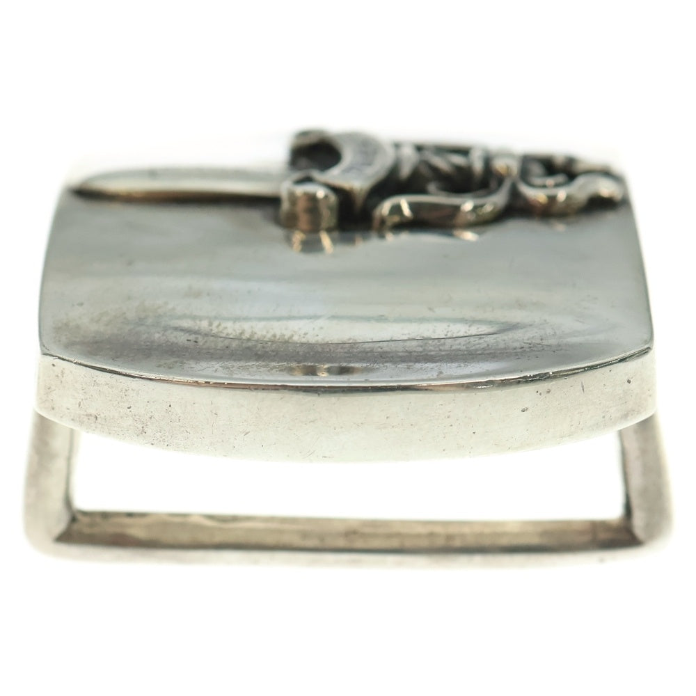 CHROME HEARTS(クロムハーツ) BUCKL MIL DGR ミリタリーレイズドダガーバックル シルバー