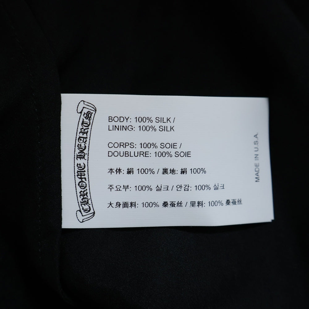 CHROME HEARTS(クロムハーツ) Y NOT CHプラス 総柄シルクワンピース レディース