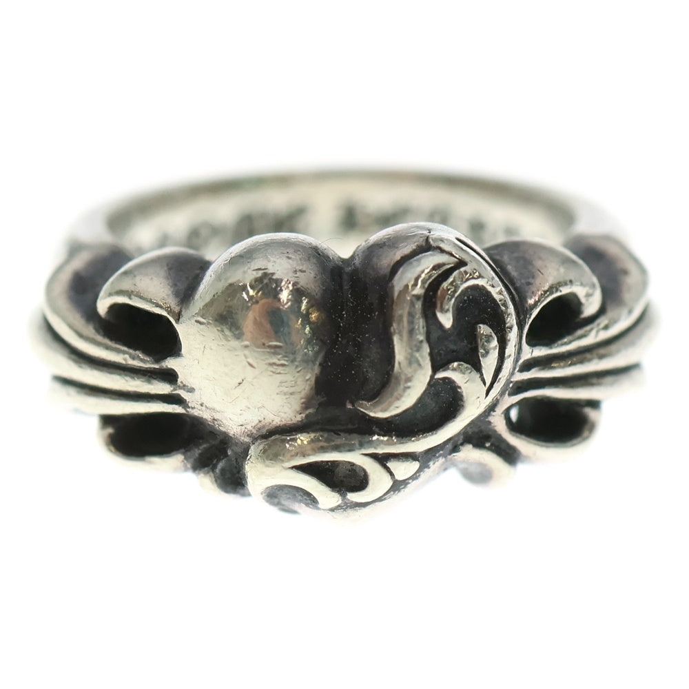 CHROME HEARTS(クロムハーツ) FLRL CRS HRT フローラルハート シルバーリング