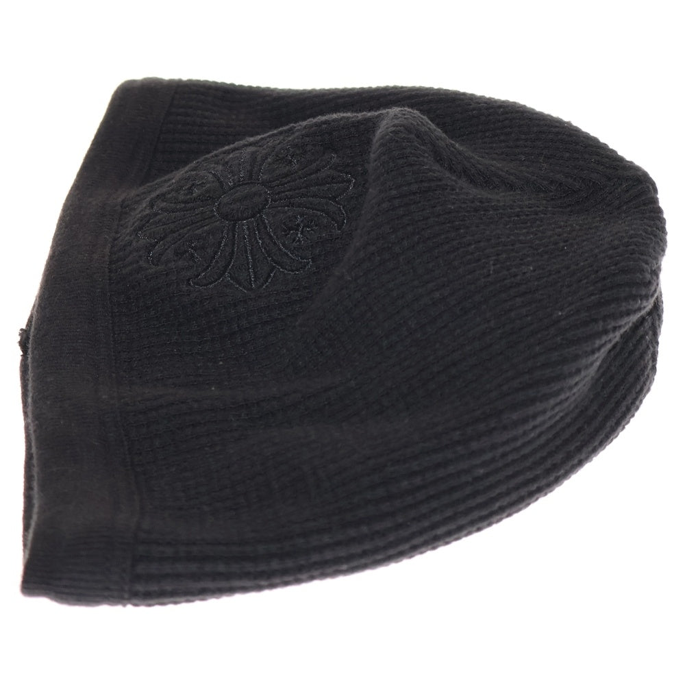 CHROME HEARTS(クロムハーツ) CHプラス刺繍 ビーニー ニットキャップ メンズ ブラック