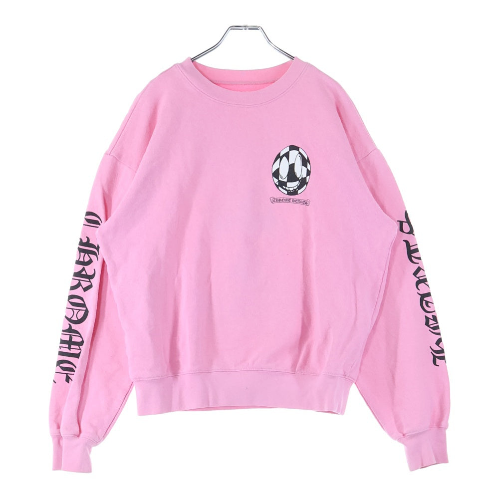CHROME HEARTS(クロムハーツ) ×MATTY BOY Vanity Affair マッティボーイ バニティー アフェア ロングスリーブ 長袖スウェット ピンク