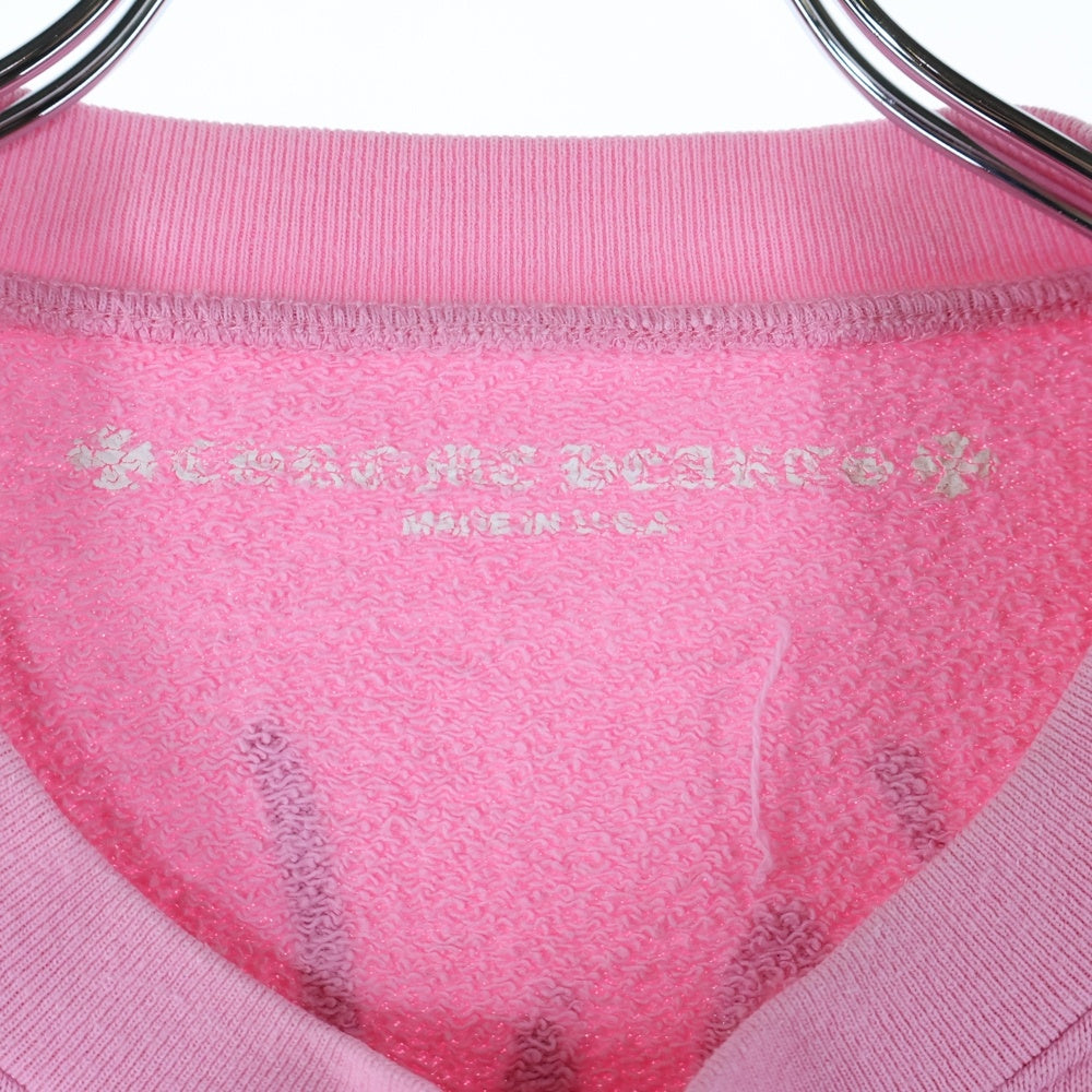 CHROME HEARTS(クロムハーツ) ×MATTY BOY Vanity Affair マッティボーイ バニティー アフェア ロングスリーブ 長袖スウェット ピンク