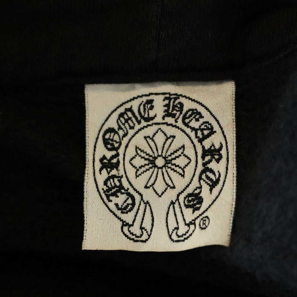 CHROME HEARTS(クロムハーツ) ×KYOSUKE HIMURO Arch Logo Zip Up Hoodie 氷室 京介 アーチロゴ ジップアップフーディ ブラック