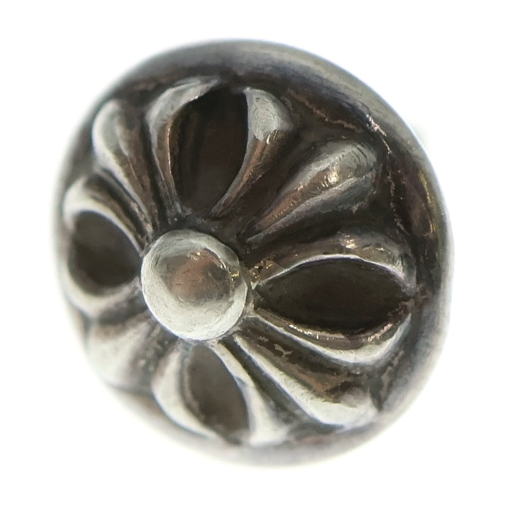 CHROME HEARTS(クロムハーツ) STUD CRSBLL クロスボールスタッドピアス シルバー BCA110