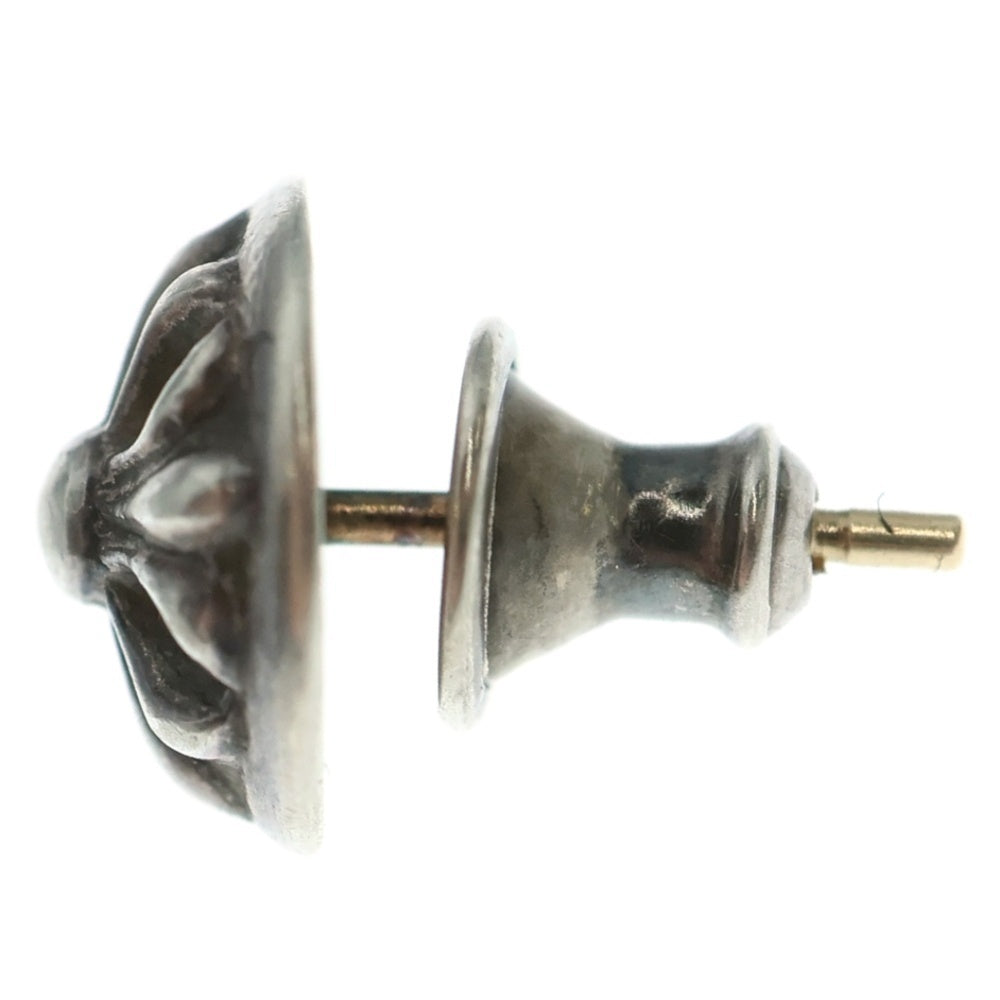 CHROME HEARTS(クロムハーツ) STUD CRSBLL クロスボールスタッドピアス シルバー BCA110
