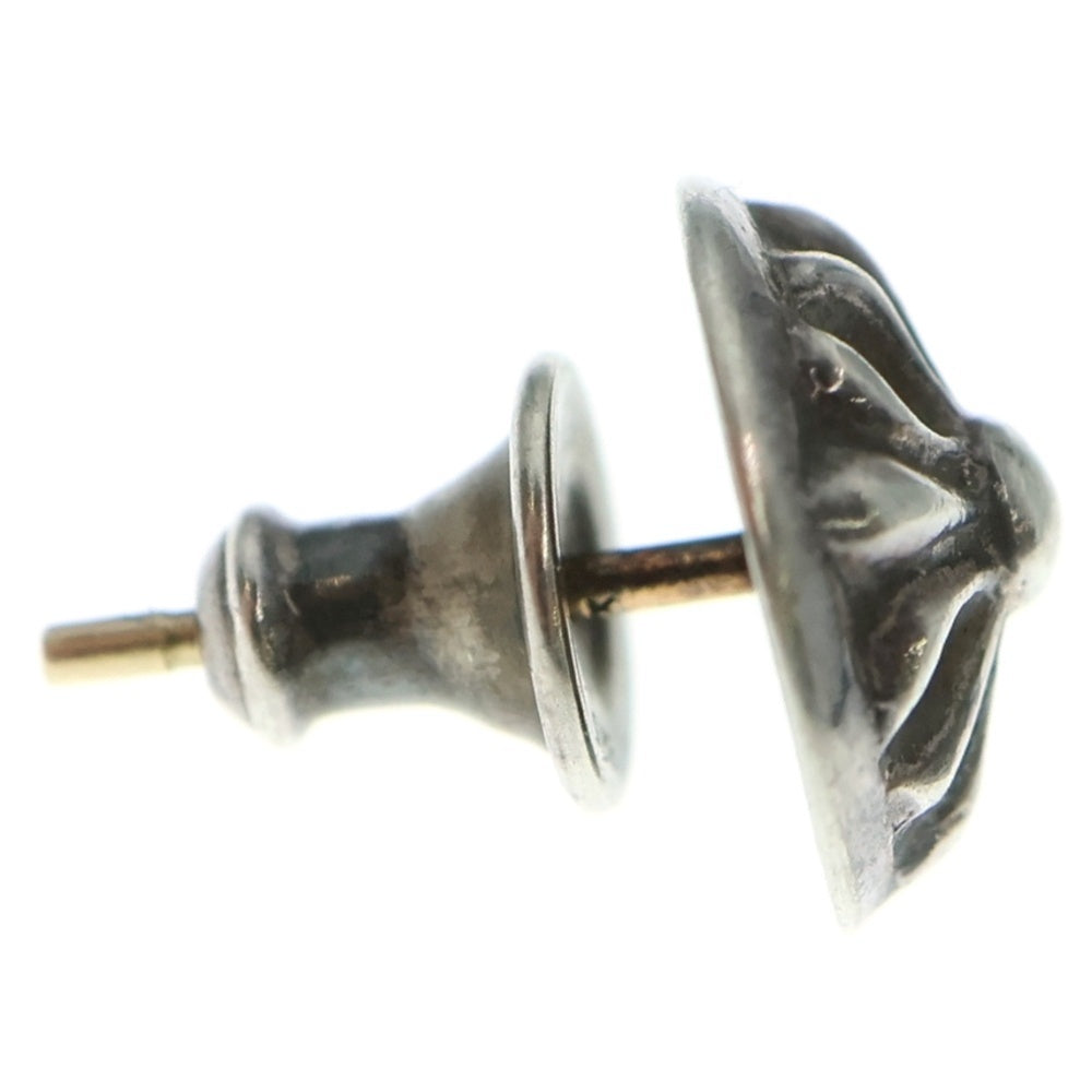 CHROME HEARTS(クロムハーツ) STUD CRSBLL クロスボールスタッドピアス シルバー BCA110
