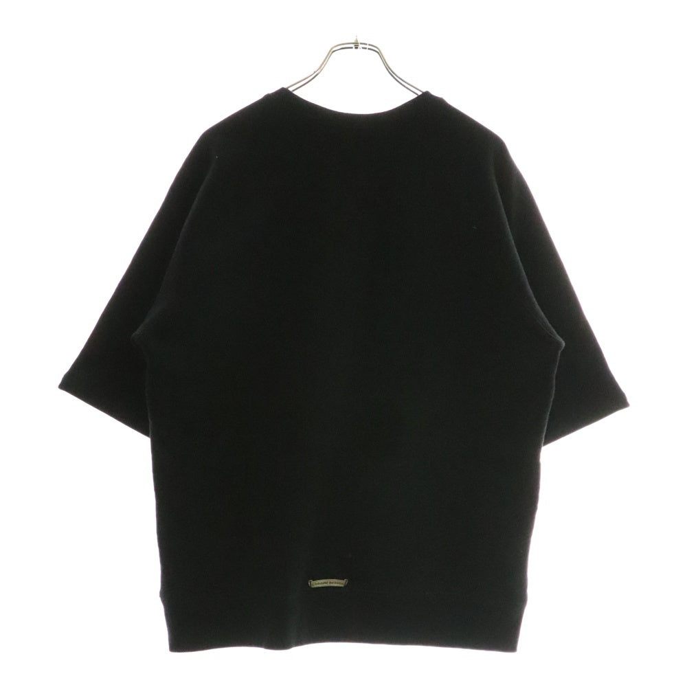 CHROME HEARTS(クロムハーツ) Y NOT ワイノット SLOW RIDE CH刺繍スウェットTシャツ ブラック