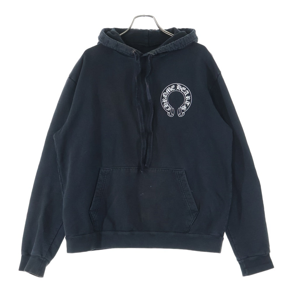 CHROME HEARTS(クロムハーツ) ×MATTY BOY Chomper horseshoe Hoodie チョンパー ホースシュー プルオーバーパーカー ブラック