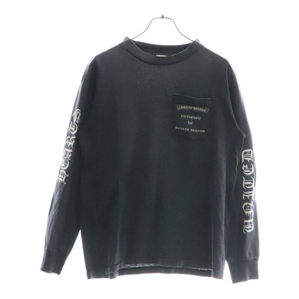 CHROME HEARTS(クロムハーツ) OLD×UNITED ARROWS OLD DAGGER TEE ユナイテッドアローズ オールド ダガー 半袖Tシャツ カットソー ブラック