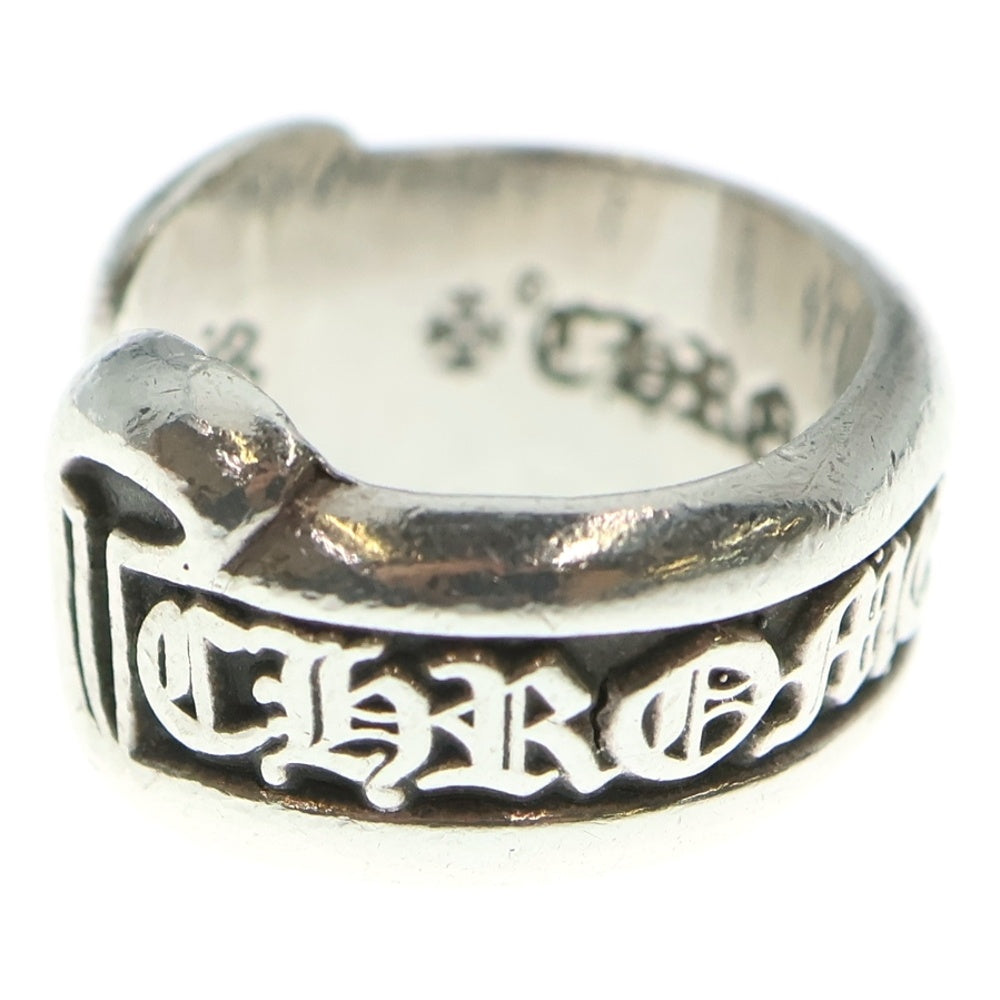 CHROME HEARTS(クロムハーツ) SM SCROLL LABEL スモールスクロールラベル リング シルバー BCA413
