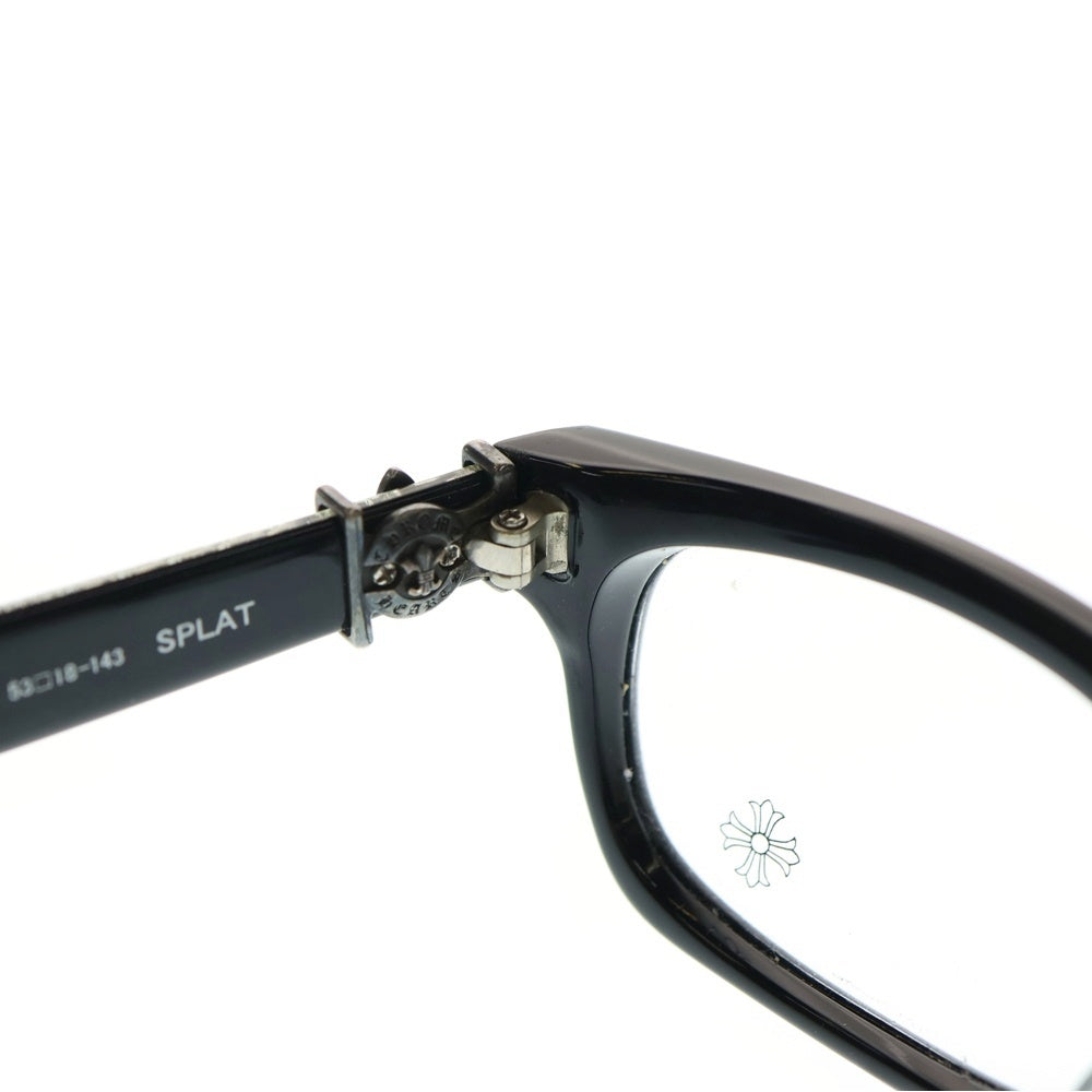 CHROME HEARTS(クロムハーツ) SPLAT BSフレアテンプル アイウェア サングラス メガネ ブラウン