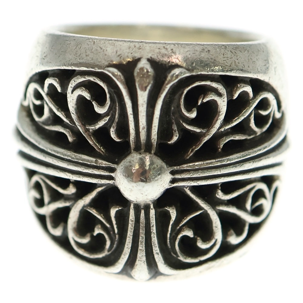 CHROME HEARTS(クロムハーツ) CLASSIC OVAL クラシックオーバルクロス リング シルバー BCA340