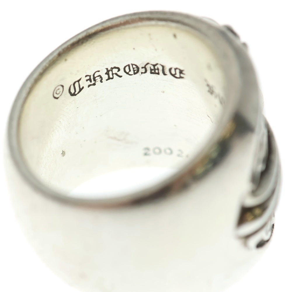 CHROME HEARTS(クロムハーツ) CLASSIC OVAL クラシックオーバルクロス リング シルバー BCA340