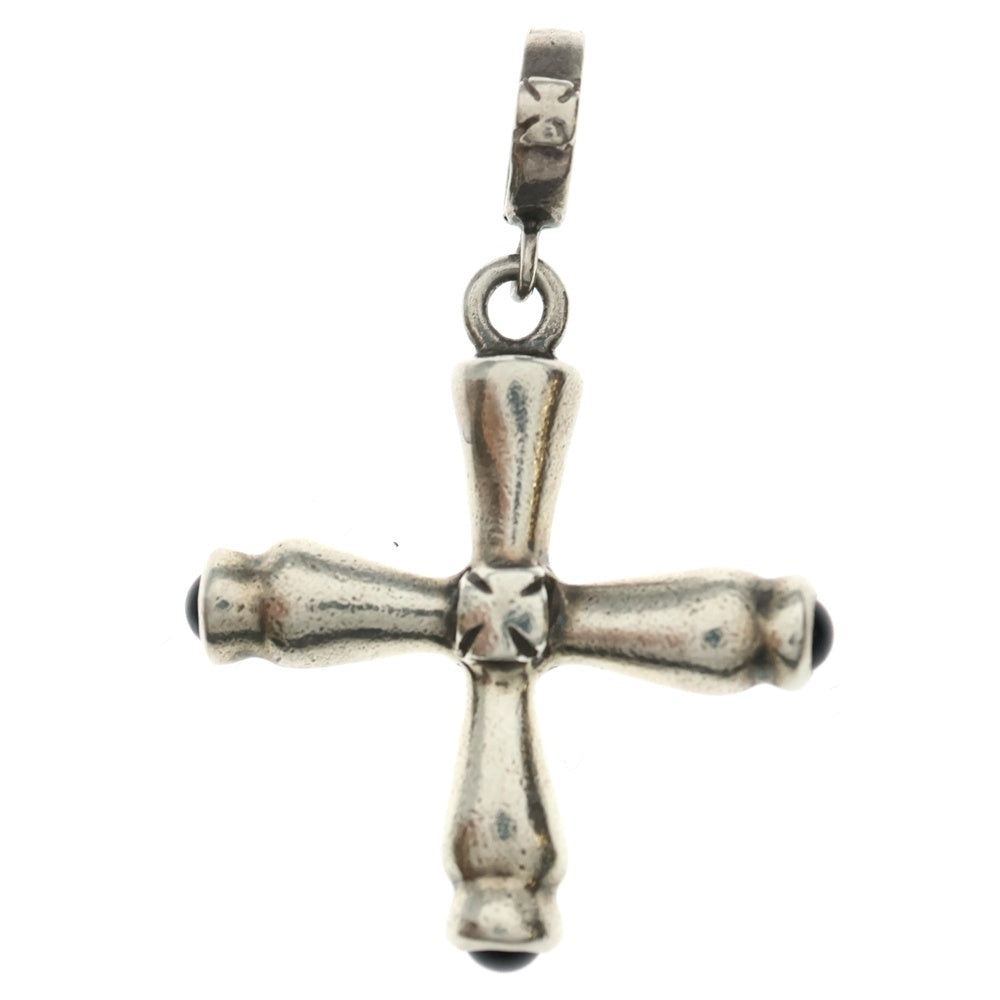 Loree Rodkin(ローリーロドキン) チューブクロスペンダント シルバー925 SV925 オニキス