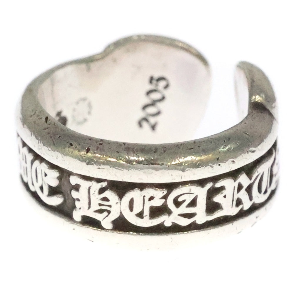 CHROME HEARTS(クロムハーツ) SM SCROLL LABEL スモールスクロールラベル リング シルバー BCA413