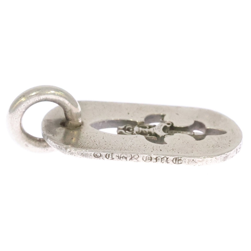 CHROME HEARTS(クロムハーツ) D TAG DAGGER ダガーカットアウトドッグタグ ドッグタグネックレストップ