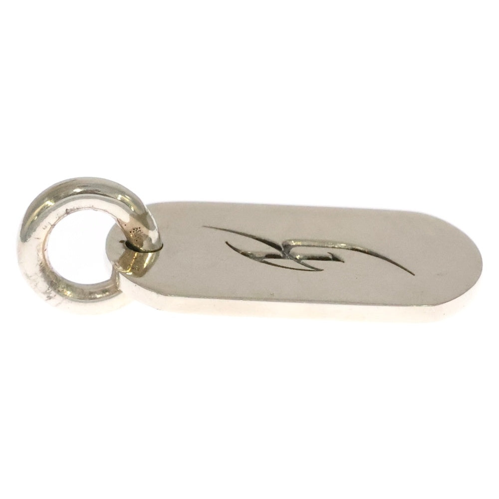 CHROME HEARTS(クロムハーツ) ×氷室京介 ドッグタグ イニシャルシルバーネックレストップ