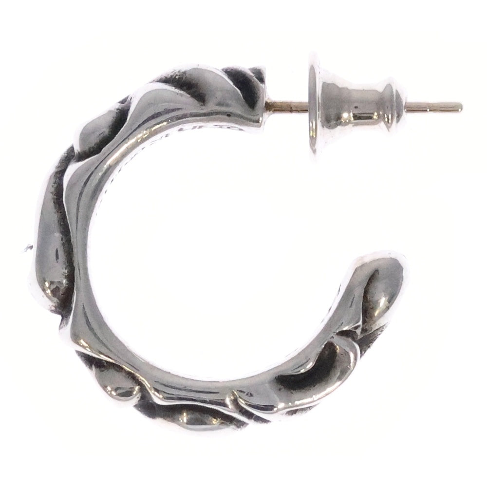 CHROME HEARTS(クロムハーツ) HOOP SCROOL スクロール フープピアス シルバー BCA102