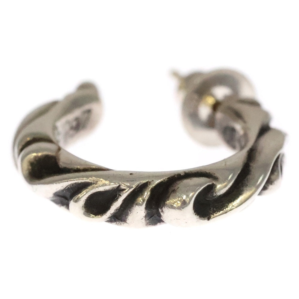 CHROME HEARTS(クロムハーツ) HOOP SCROOL スクロール フープピアス シルバー BCA102