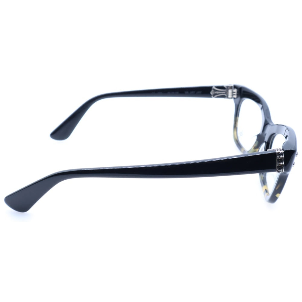 CHROME HEARTS(クロムハーツ) VA JAY JAY ウェリントン アイウェア メガネ ブラック