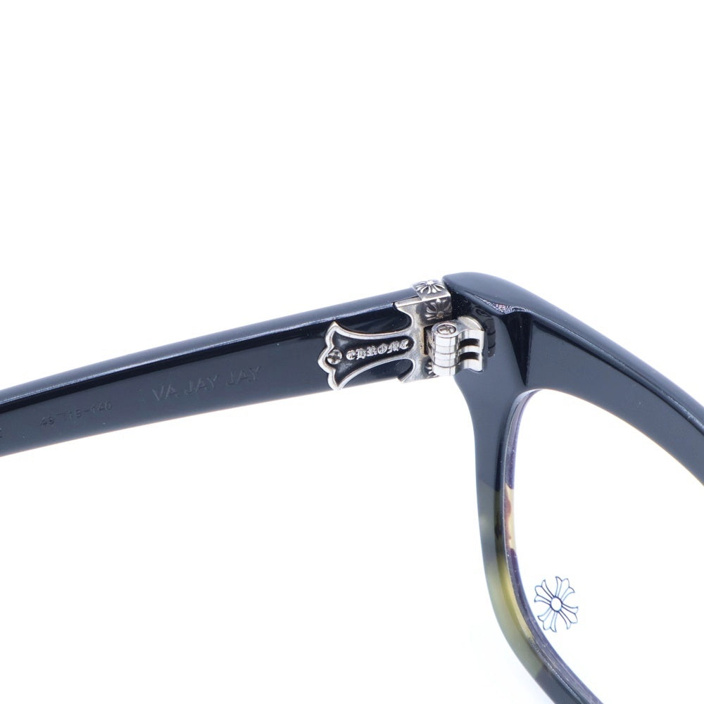 CHROME HEARTS(クロムハーツ) VA JAY JAY ウェリントン アイウェア メガネ ブラック