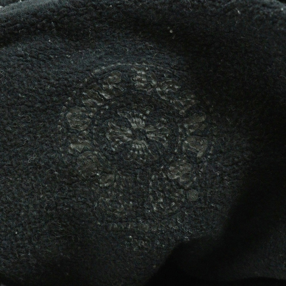 CHROME HEARTS(クロムハーツ) HORSESHOE PULLOVER HOODIE ホースシュープリント アームフローラル プルオーバースウェットパーカー フーディ ブラック