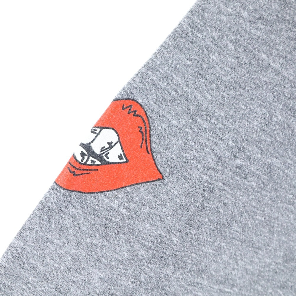 CHROME HEARTS(クロムハーツ) ×MATTY BOY PPO BOY Blue Sweat Shirt マッティボーイ PPOボーイブルー スウェット グレー