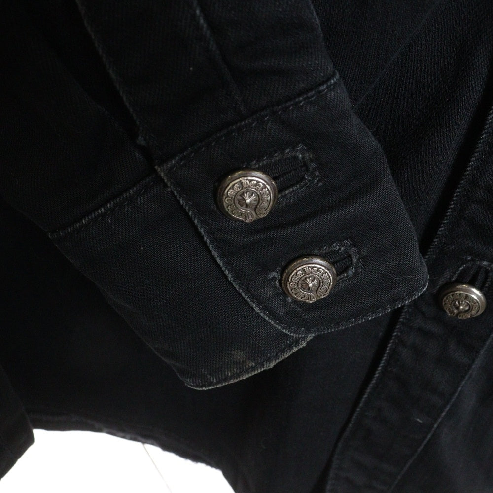 CHROME HEARTS(クロムハーツ) バックフレアニークロスパッチ Gジャンデニムジャケット