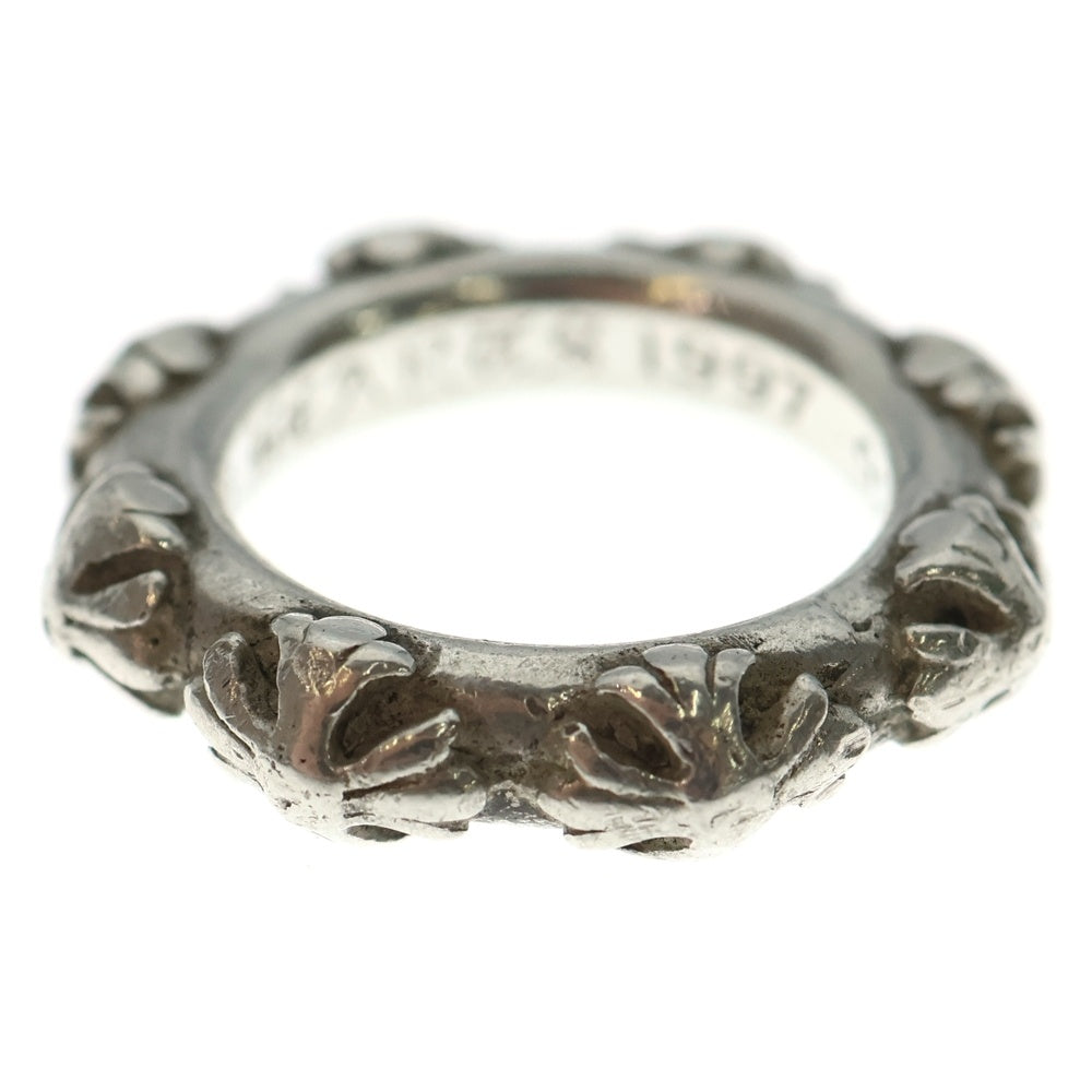CHROME HEARTS(クロムハーツ) CROSS BAND クロスバンド リング シルバー BCA342