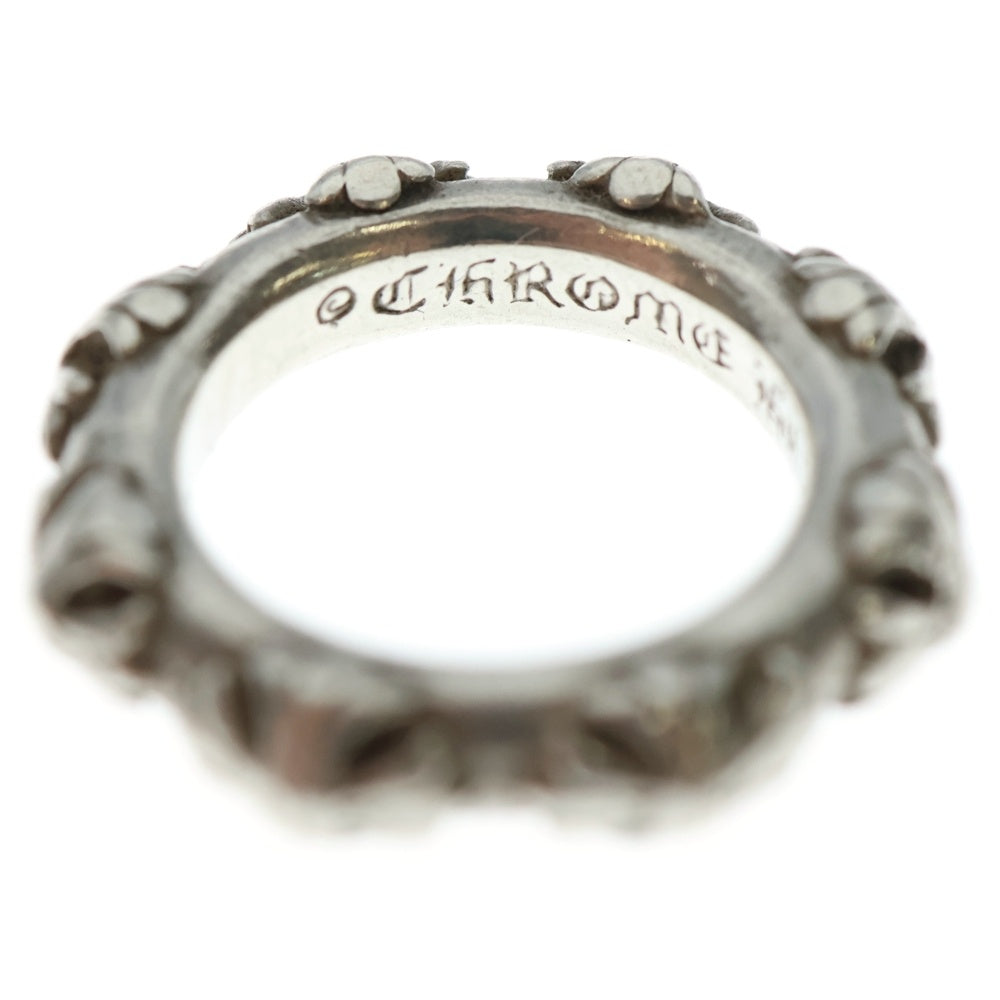 CHROME HEARTS(クロムハーツ) CROSS BAND クロスバンド リング シルバー BCA342